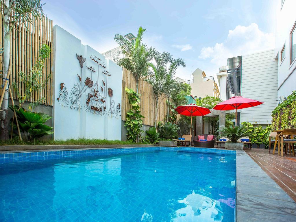 Le Cocon Boutique Hotel Phnom-Penh Buitenkant foto