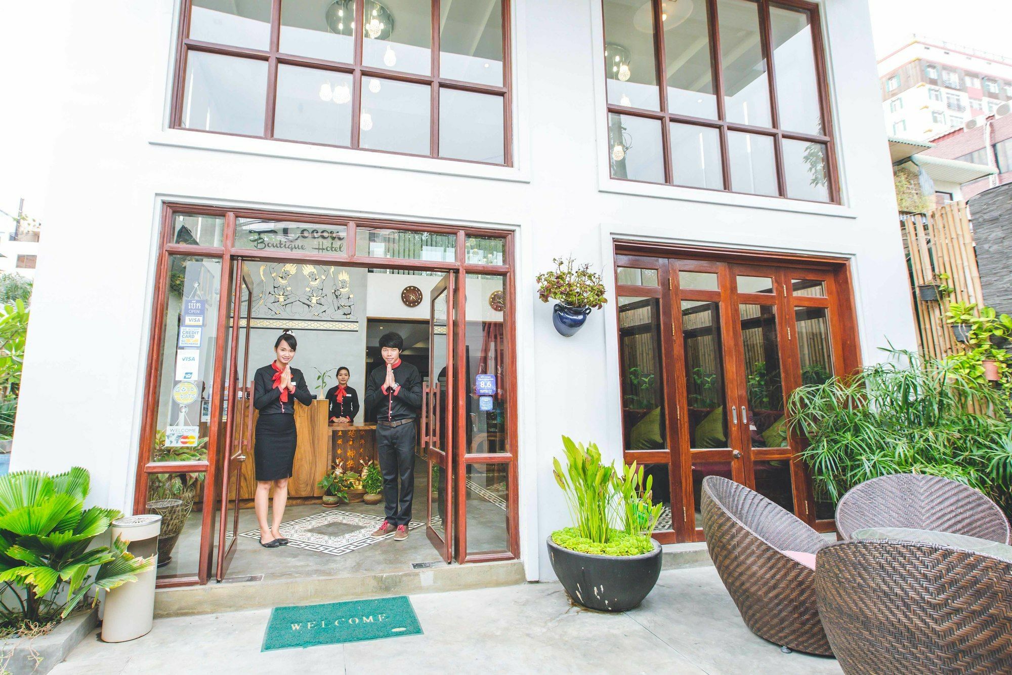 Le Cocon Boutique Hotel Phnom-Penh Buitenkant foto